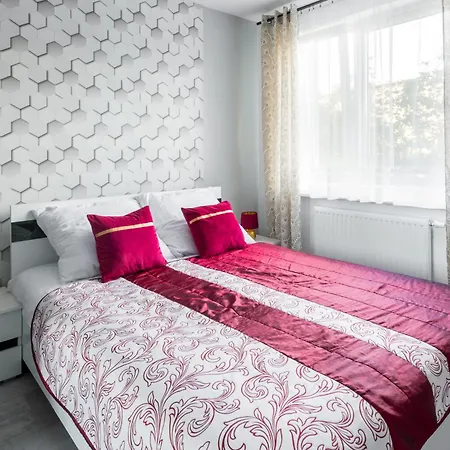 Cozy Red Rose Apartment, 2 Down Town Apartment Krakau